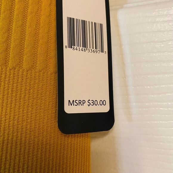 Soho Apparel Ltd. - *Plus Size* Gold textured skirt - Size L - Picture 3 of 3